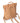 Mochila de piel lavada THB Tack