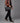 Bolso de hombro de piel lavada THB Knitted