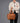 Bolso de hombro de piel lavada THB Knitted